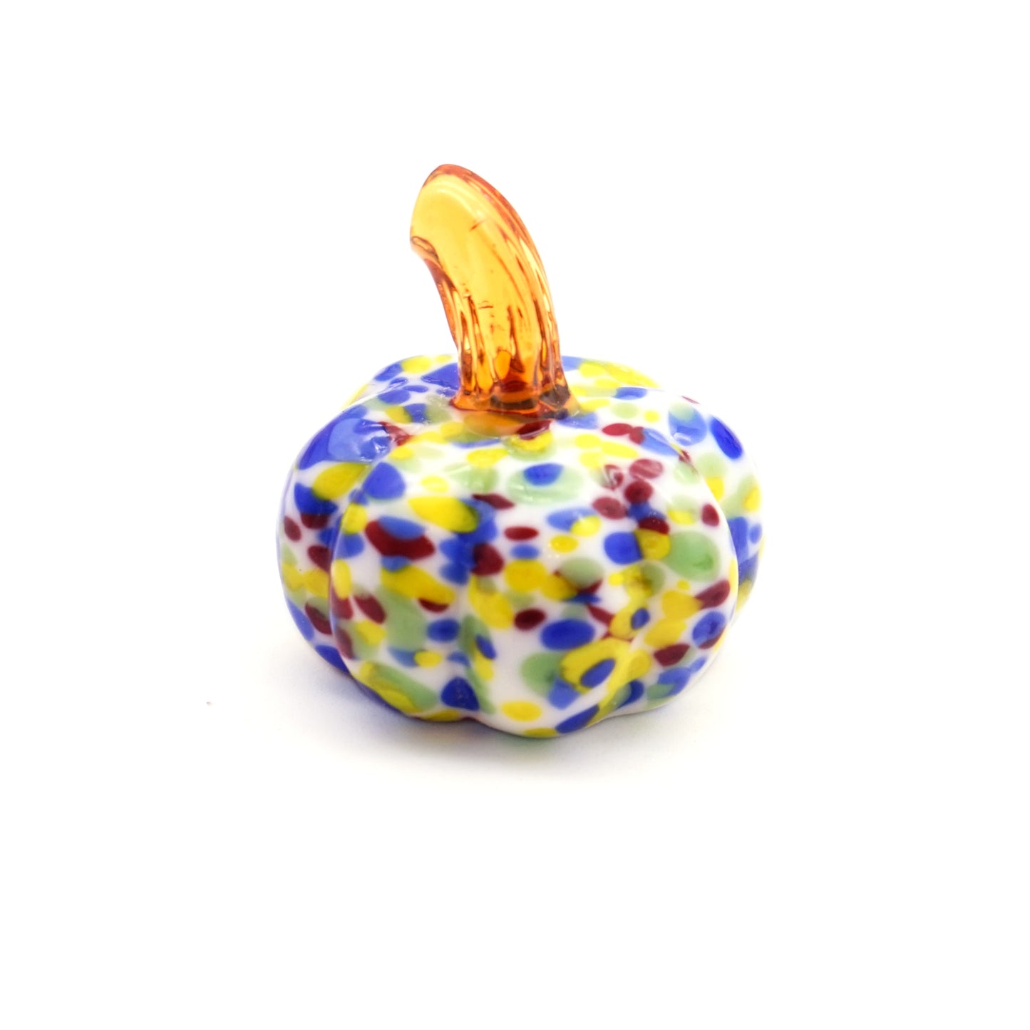 Glass Pumpkin – Handmade Thanksgiving Table Centerpiece & Halloween Gift