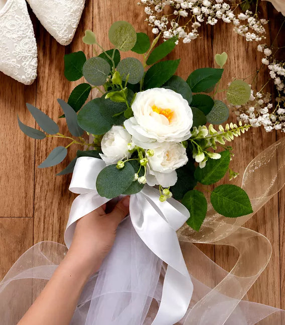Custom order- 10sets tulle with flowers+10 flowers+15meters tulle