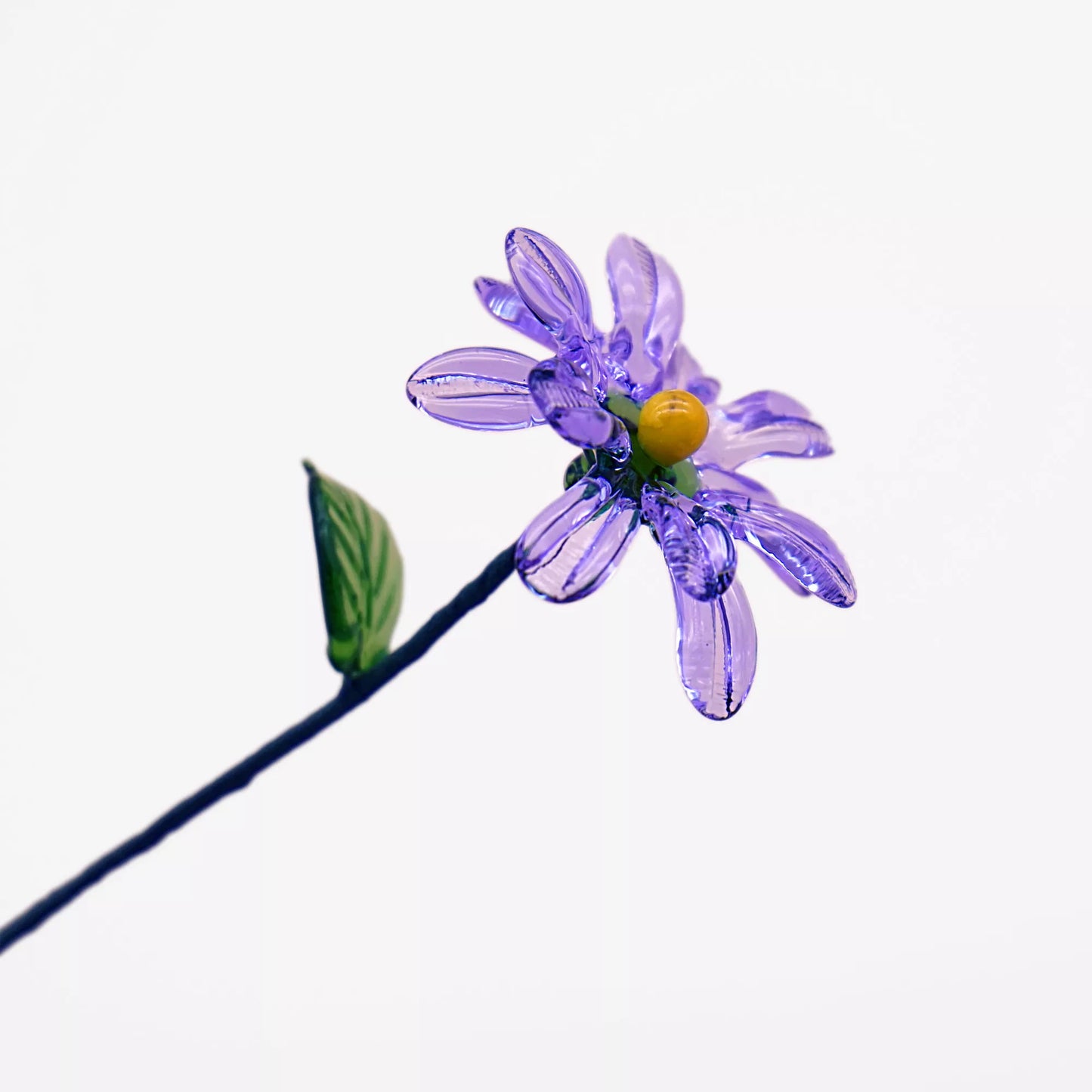 Birth Month Glass Flower – Unique Handmade Birthday Gift for Her