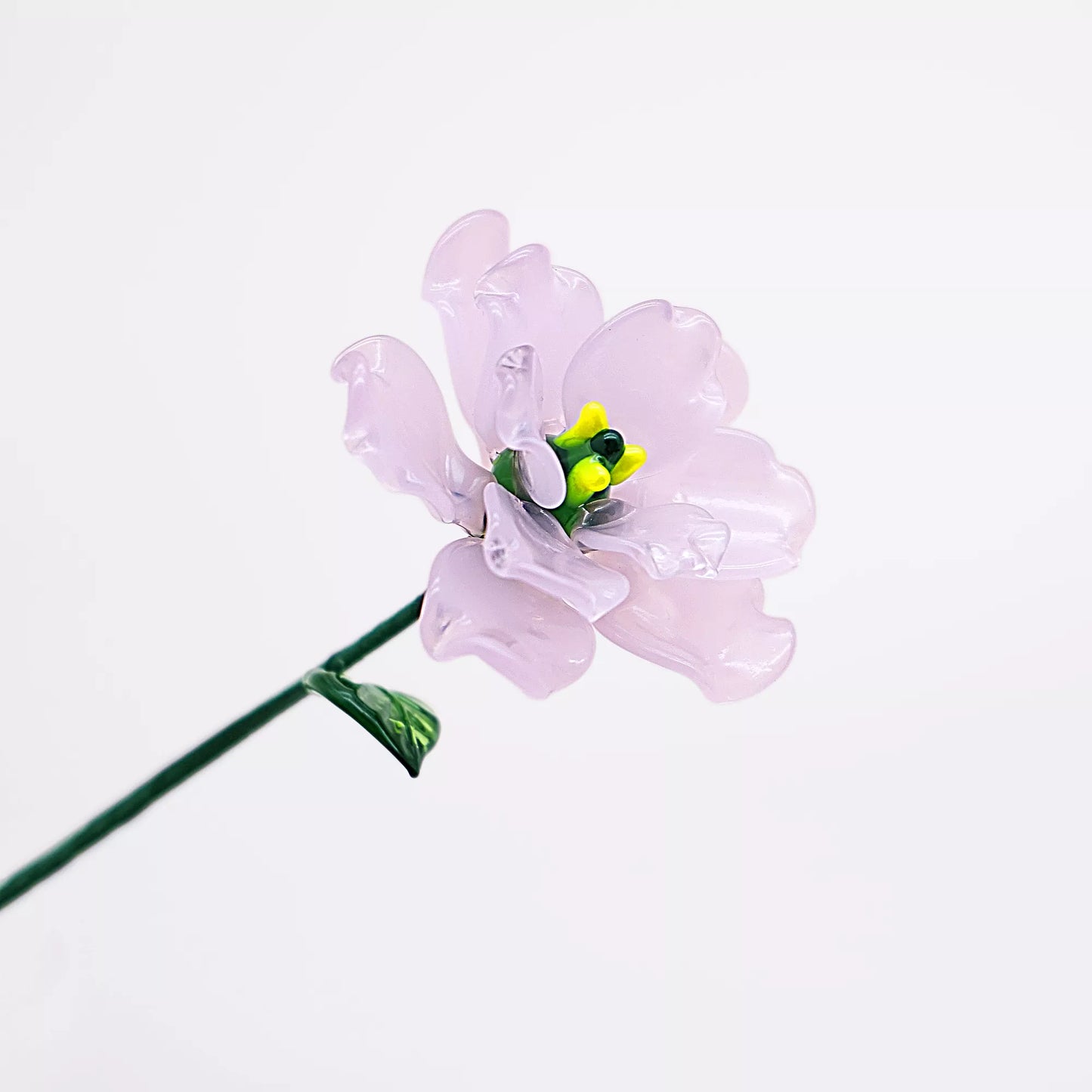 Birth Month Glass Flower – Unique Handmade Birthday Gift for Her