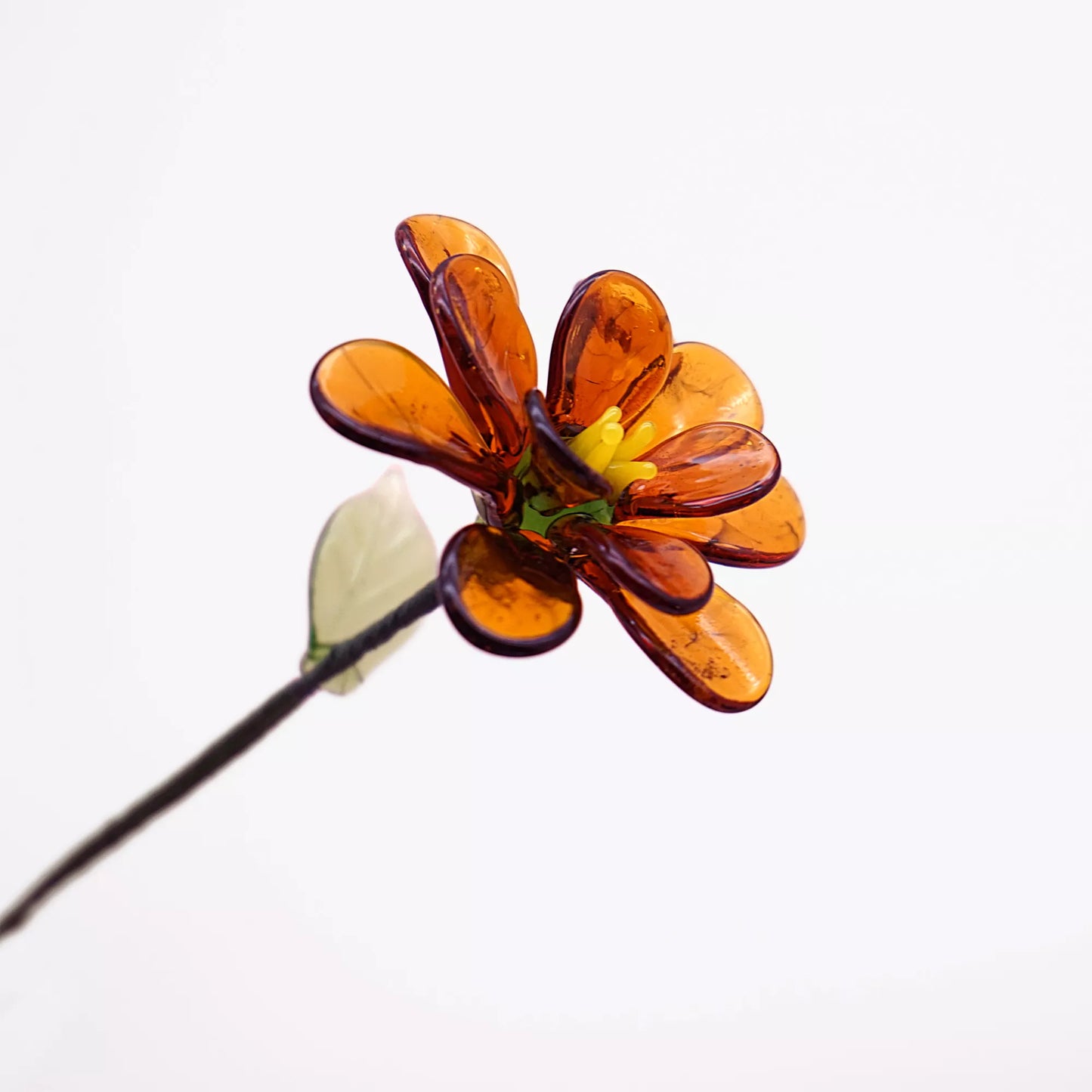 Birth Month Glass Flower – Unique Handmade Birthday Gift for Her