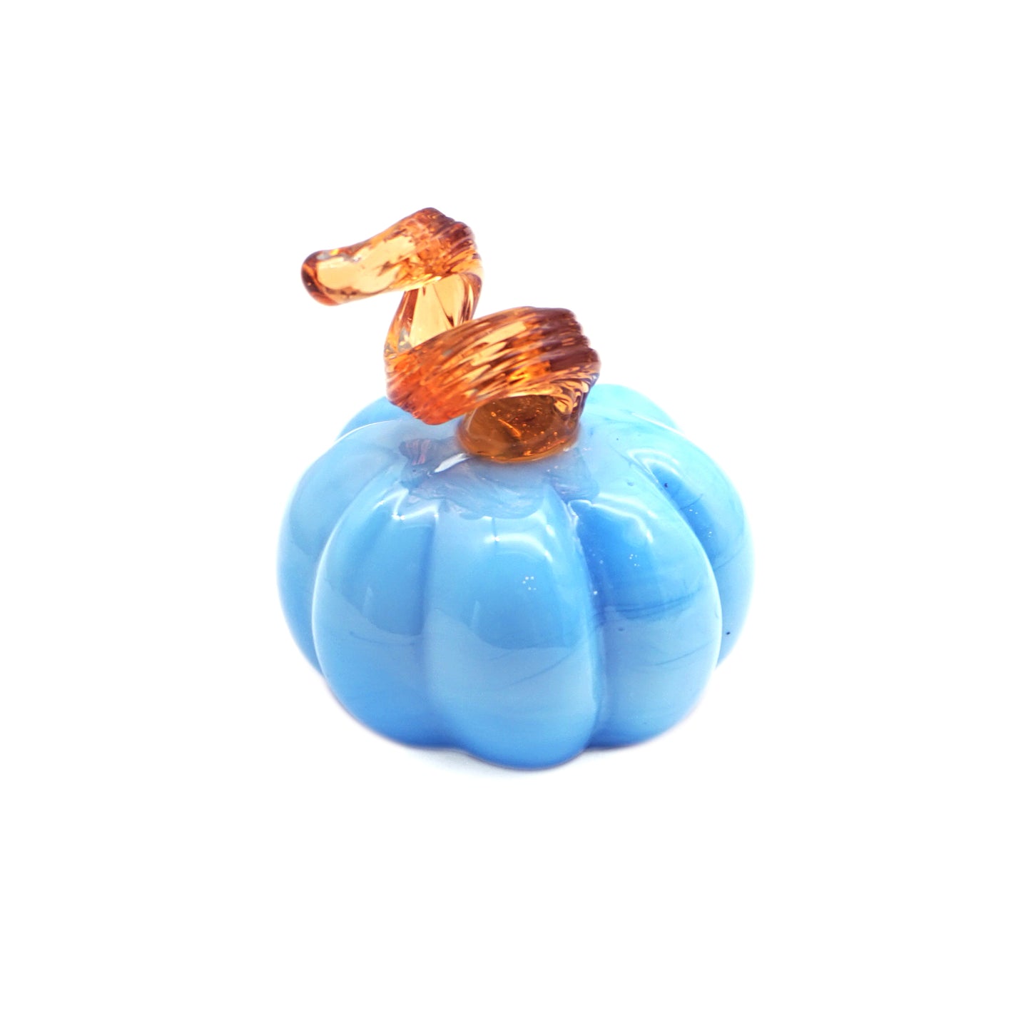 Glass Pumpkin – Fall Host Gift, Thanksgiving Table Decoration, Halloween Home Decor