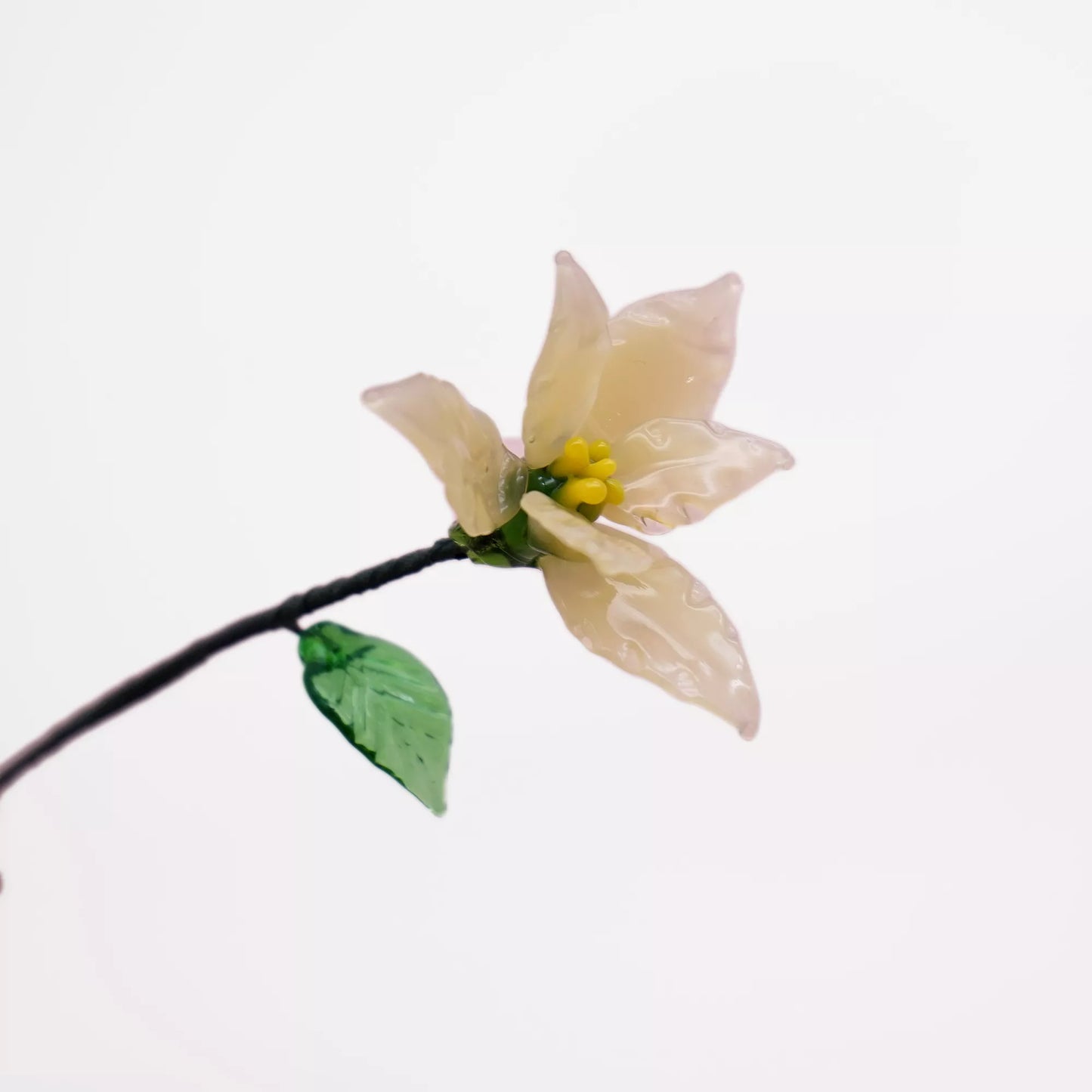 Birth Month Glass Flower – Unique Handmade Birthday Gift for Her