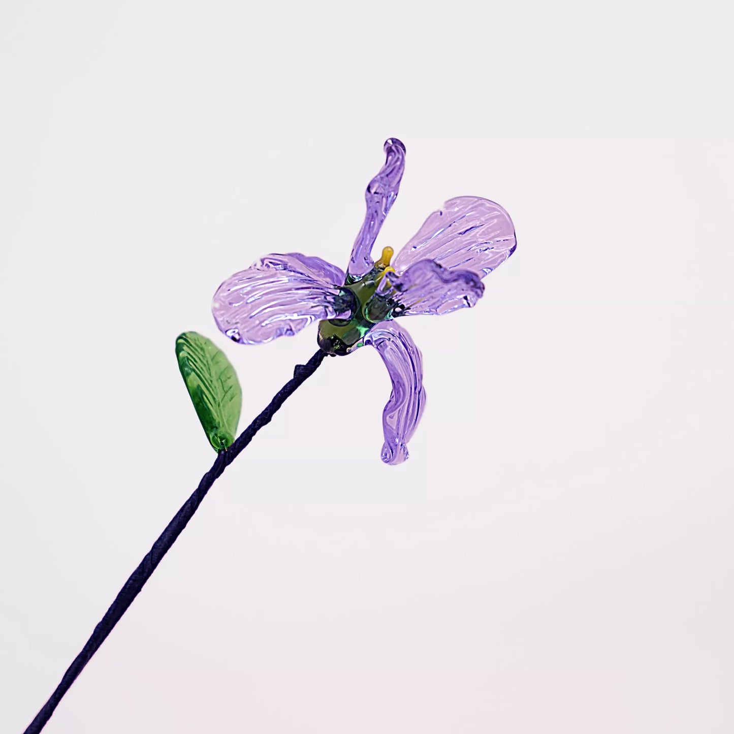 Birth Month Glass Flower – Unique Handmade Birthday Gift for Her