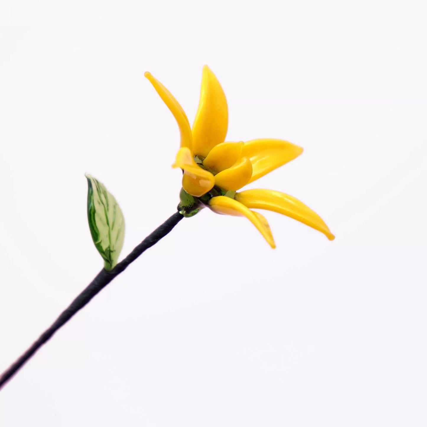 Birth Month Glass Flower – Unique Handmade Birthday Gift for Her