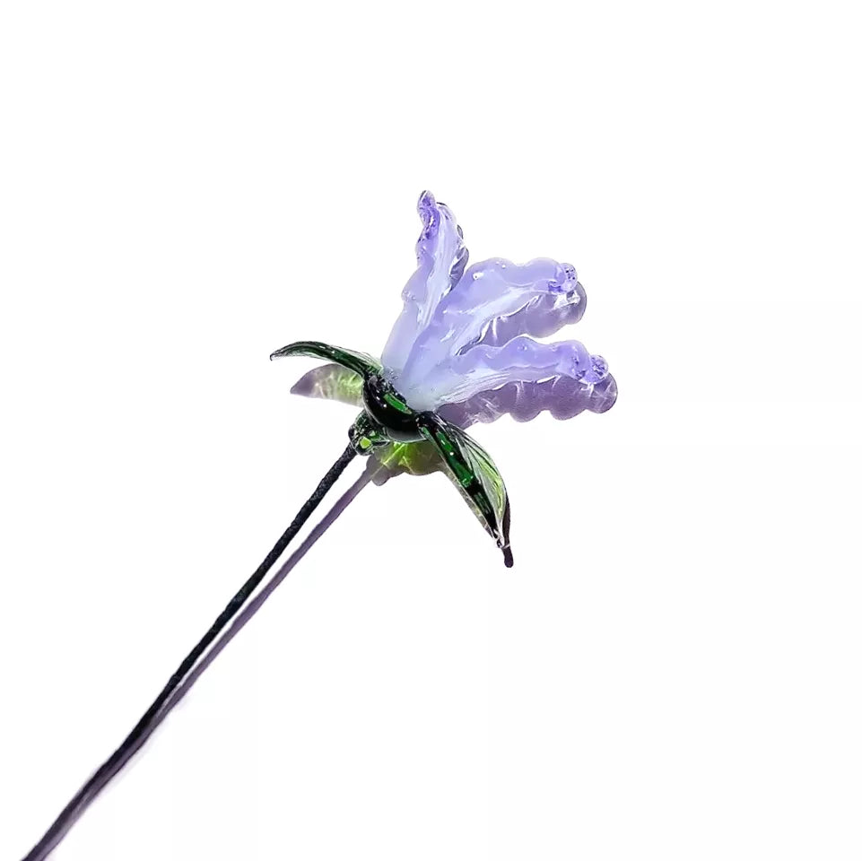 Birth Month Glass Flower – Unique Handmade Birthday Gift for Her