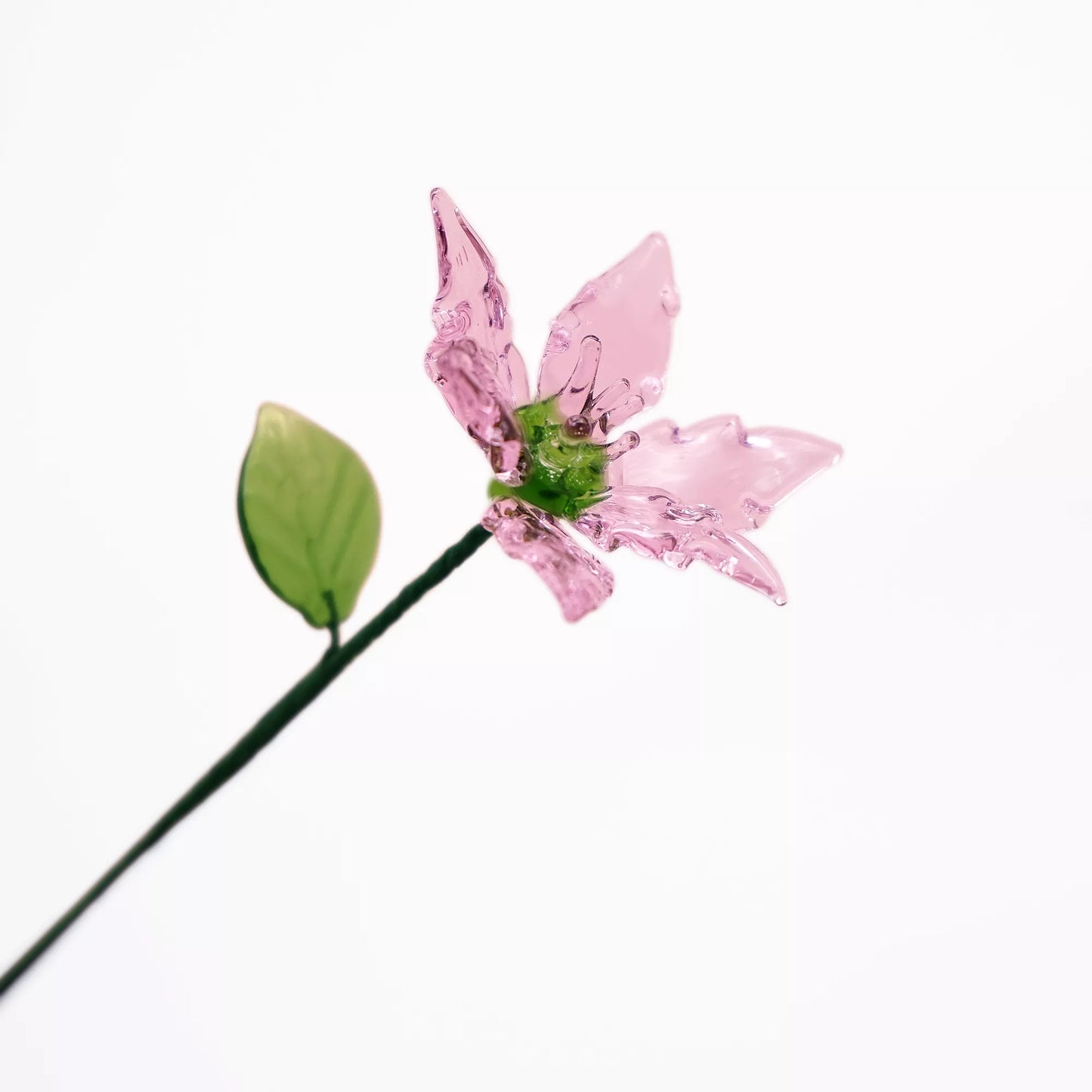 Birth Month Glass Flower – Unique Handmade Birthday Gift for Her