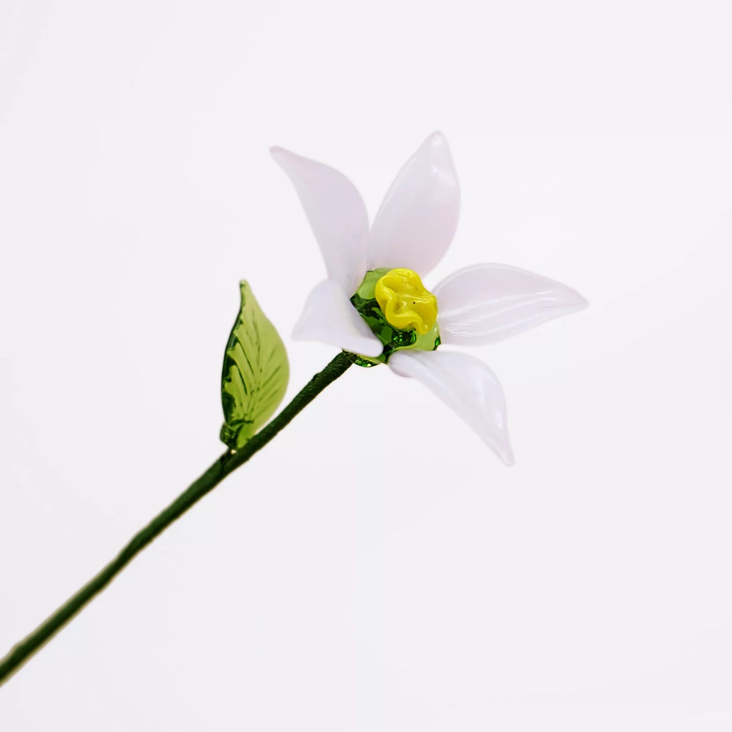 Birth Month Glass Flower – Unique Handmade Birthday Gift for Her