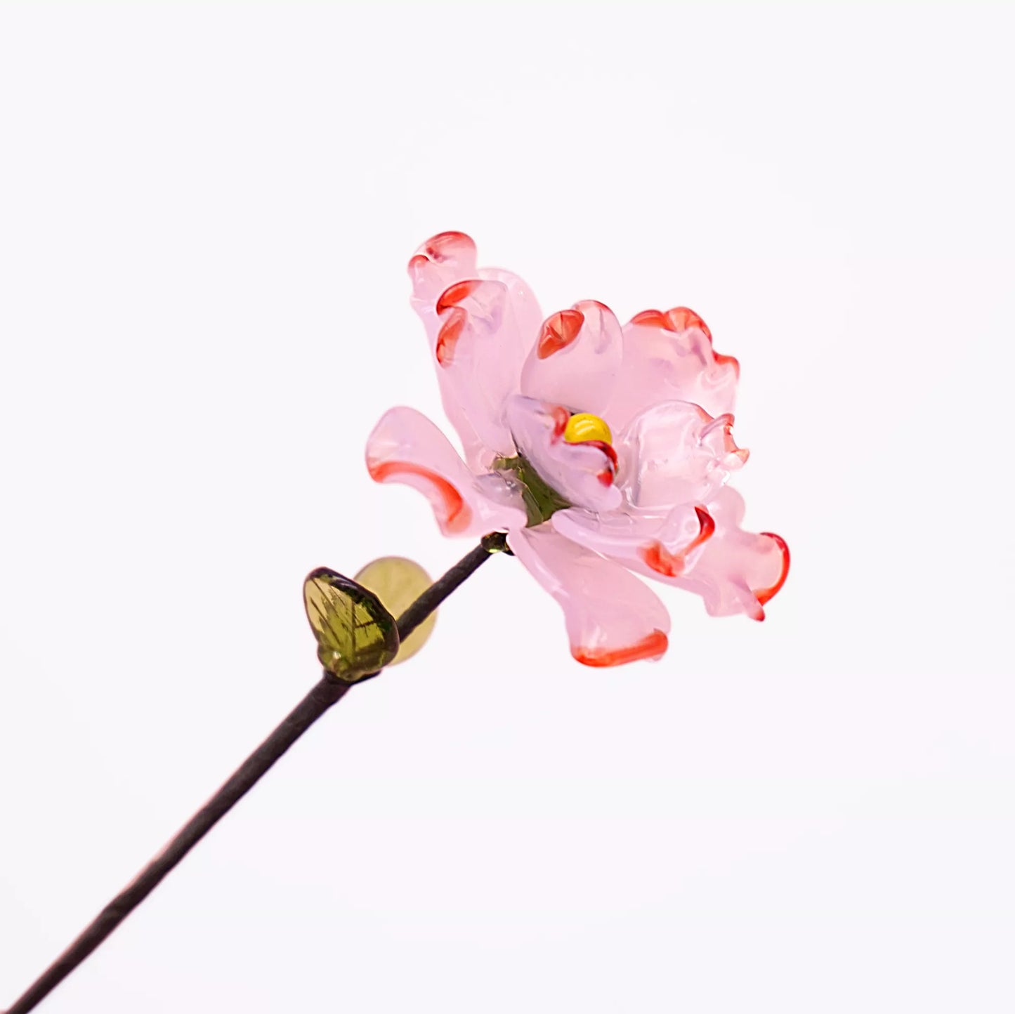 Birth Month Glass Flower – Unique Handmade Birthday Gift for Her