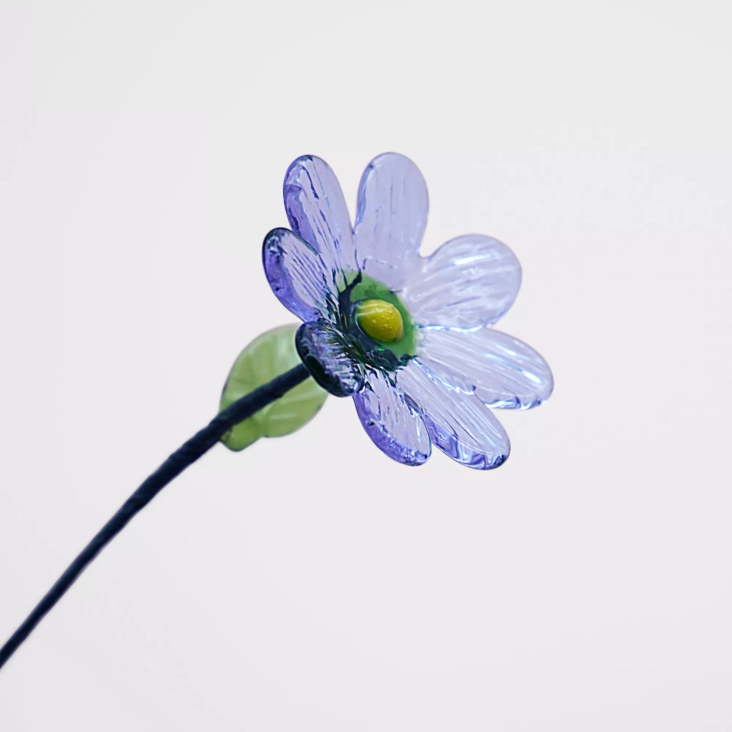 Birth Month Glass Flower – Unique Handmade Birthday Gift for Her