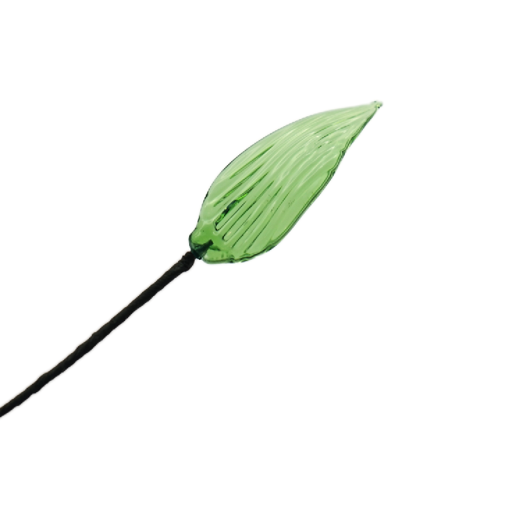 Handmade Glass Leaf for Birth Month Flower – Elegant Gift Accent & Home Decor
