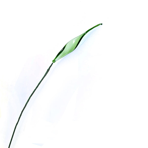 Handmade Glass Leaf for Birth Month Flower – Elegant Gift Accent & Home Decor
