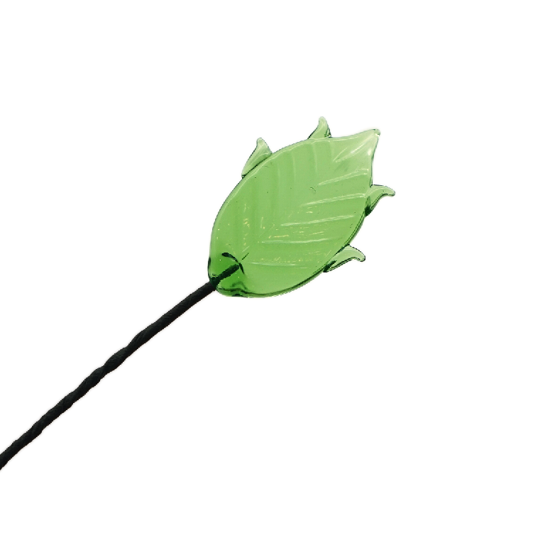 Handmade Glass Leaf for Birth Month Flower – Elegant Gift Accent & Home Decor