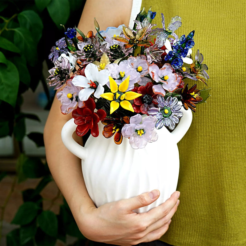 Handmade Glass Birth Month Flower – Mother’s Day Gift Keepsake