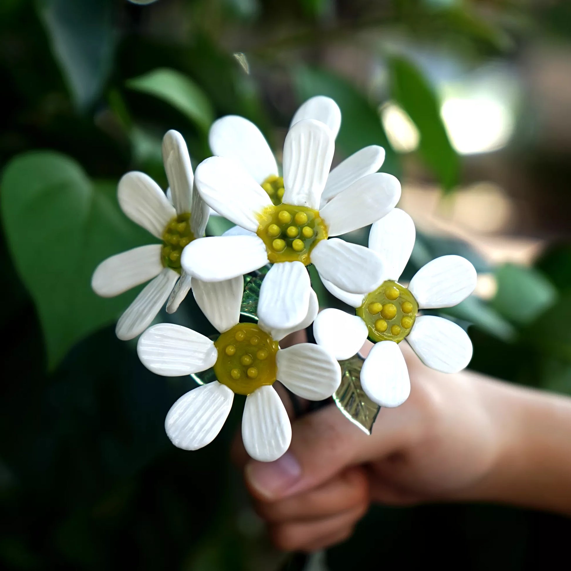 Elegant Glass Birth Month Flower – Handmade Gift for Christmas & Birthdays