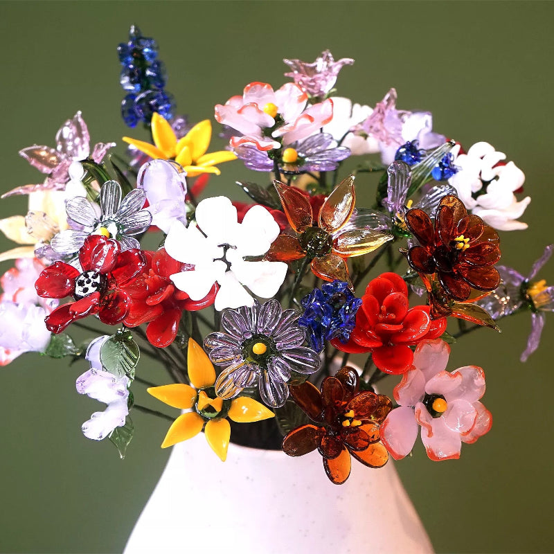 Blown Glass Birth Flower – Meaningful Handmade Gift for All Ages