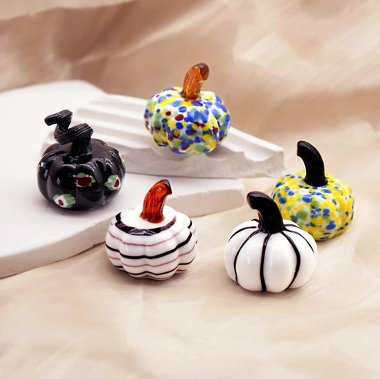 Handcrafted Glass Pumpkin – Thanksgiving Gift & Fall Home Decoration