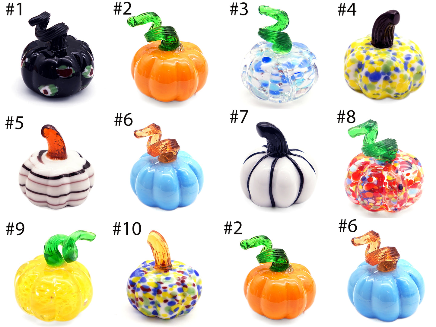 Glass Pumpkin – Fall Host Gift, Thanksgiving Table Decoration, Halloween Home Decor